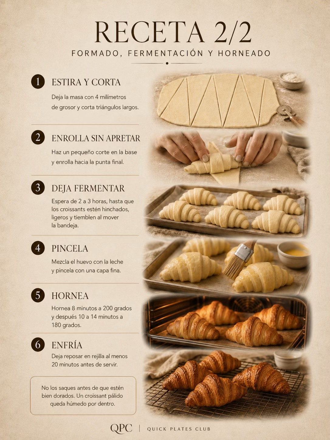 Croissants caseros de mantequilla - extra 1