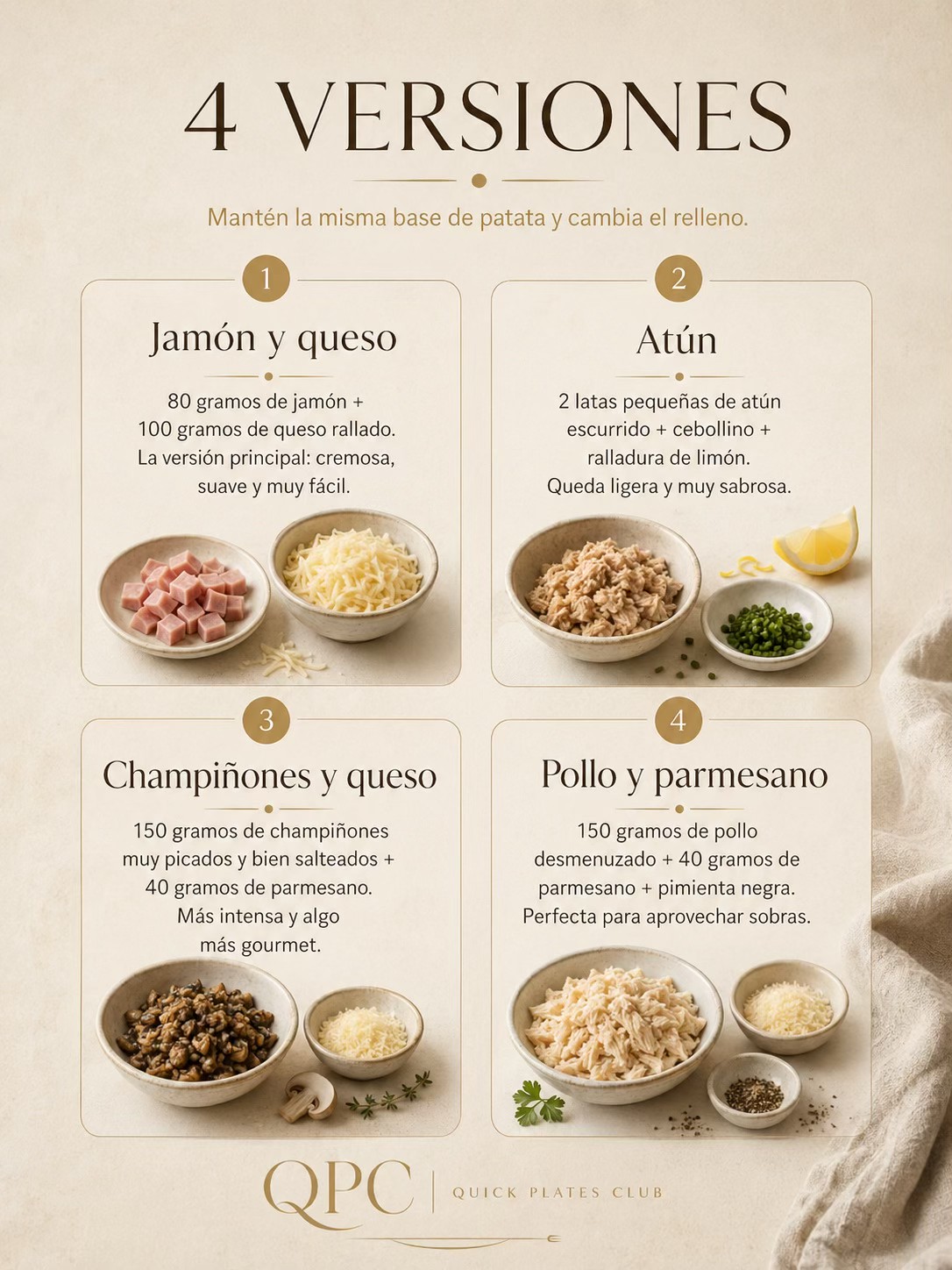 Croquetas rápidas de jamón y queso - extra 1