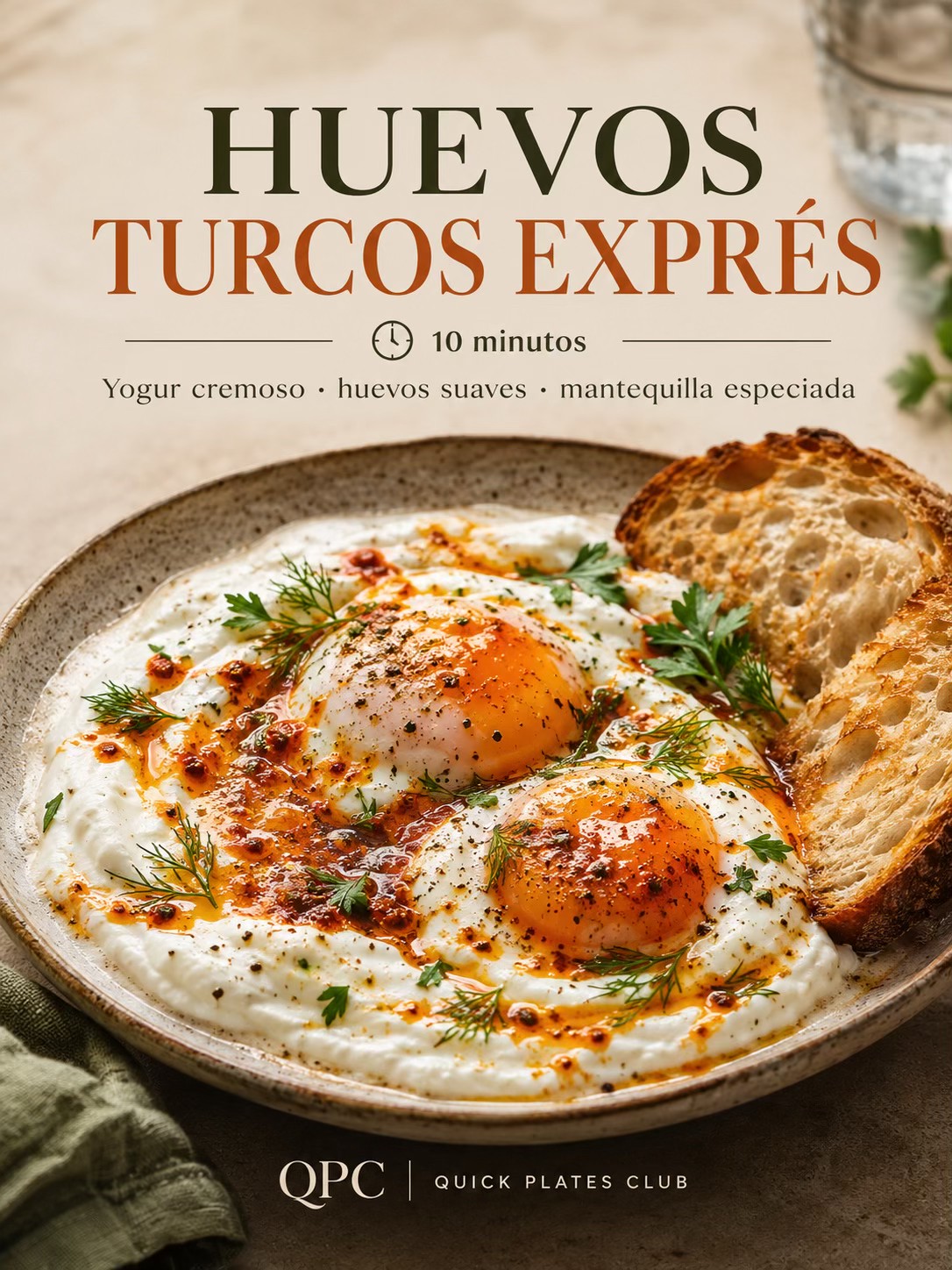 HUEVOS TURCOS EXPRÉS EN 10 MINUTOS