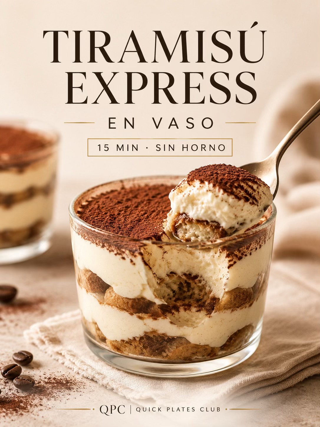 TIRAMISÚ EXPRESS EN VASO